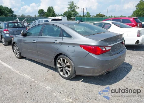 2013 Hyundai Sonata Limited 2.0T из США, поврежденный, VIN 5NPEC4AB2DH639588